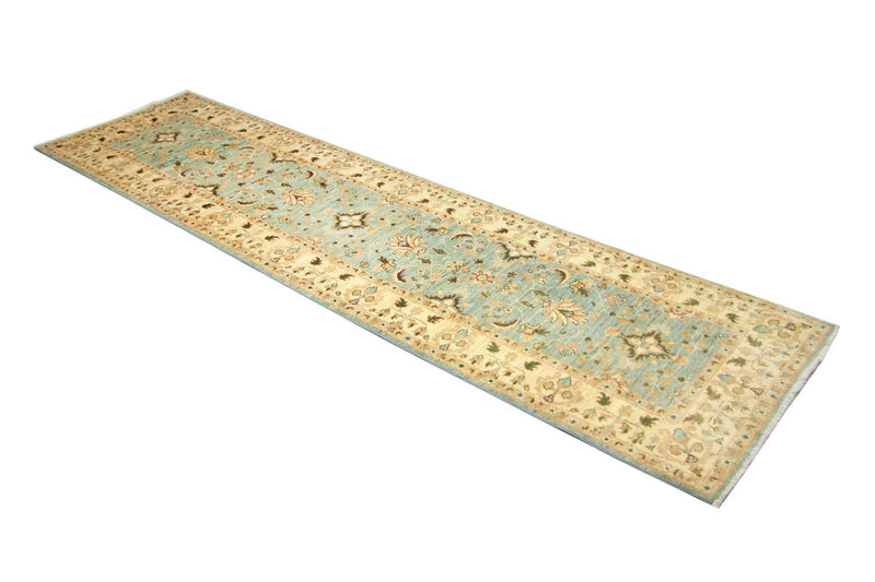 Biegacz Dywan Zieglera - 312 x 84 cm - niebieski