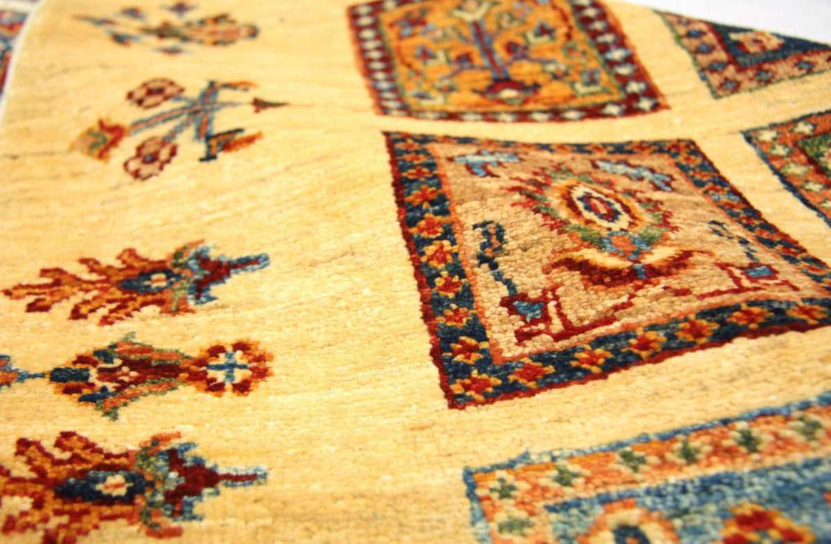 Biegacz Dywan Zieglera - 248 x 81 cm - złoto