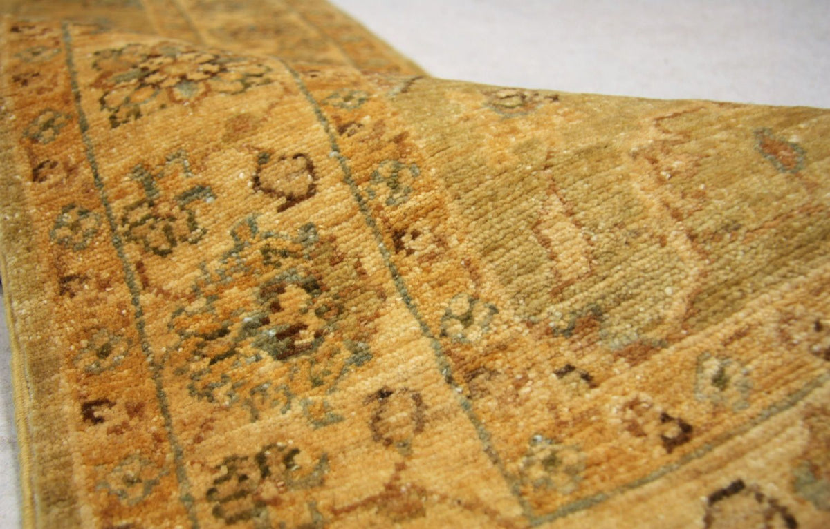 Biegacz Dywan Zieglera - 276 x 88 cm - złoto