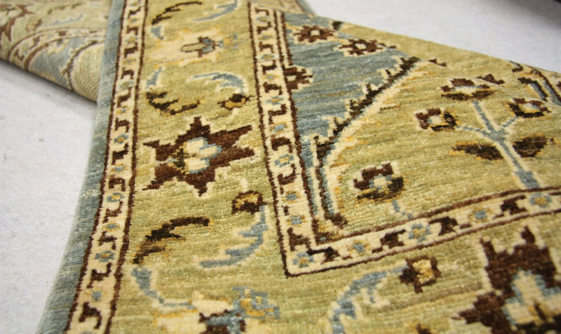 Biegacz Dywan Zieglera - 296 x 89 cm - niebieski