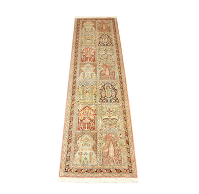 Biegacz Jedwabny dywan - Kashmir Silk - 307 x 78 cm - wielokolorowy