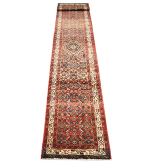 Biegacz Perski dywan - Nomadyczny - 470 x 85 cm - szary