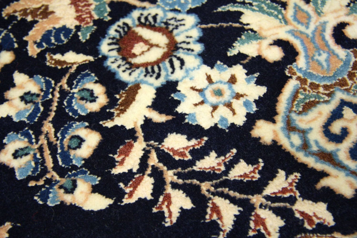 Dywan perski - Nain - 75 x 50 cm - niebieski