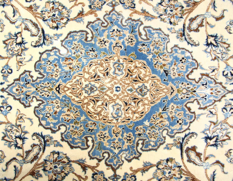 Dywan perski - Nain - Premium - 190 x 127 cm - naturalna biel