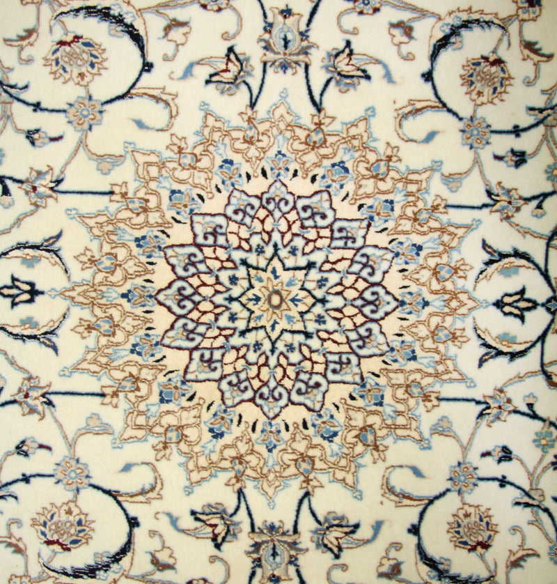 Dywan perski - Nain - Premium - 205 x 125 cm - naturalna biel