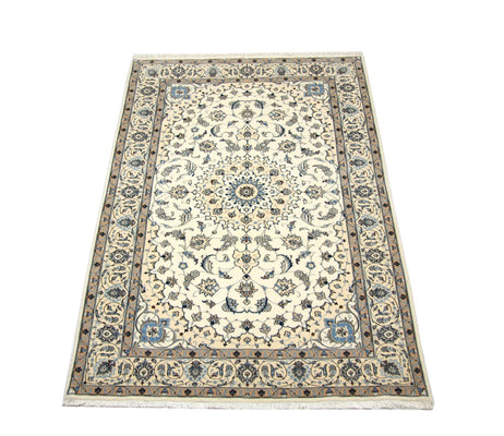 Dywan perski - Nain - Premium - 212 x 135 cm - naturalna biel