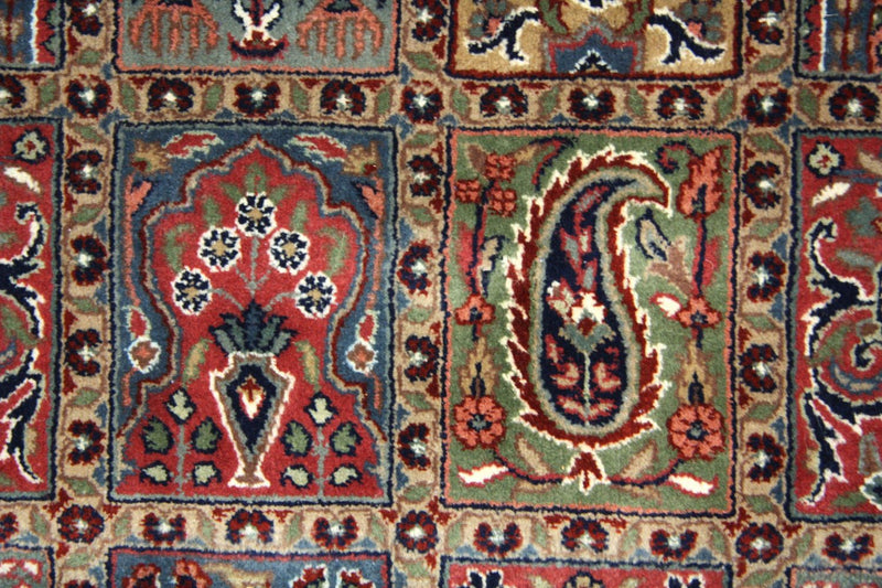 Perski dywan - Nomadyczny - 241 x 168 cm - niebieski