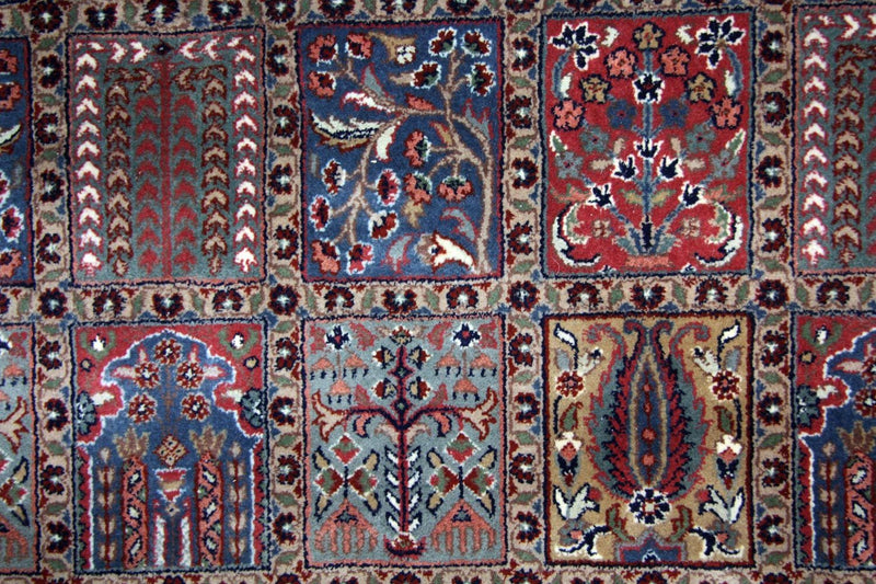 Perski dywan - Nomadyczny - 301 x 198 cm - niebieski