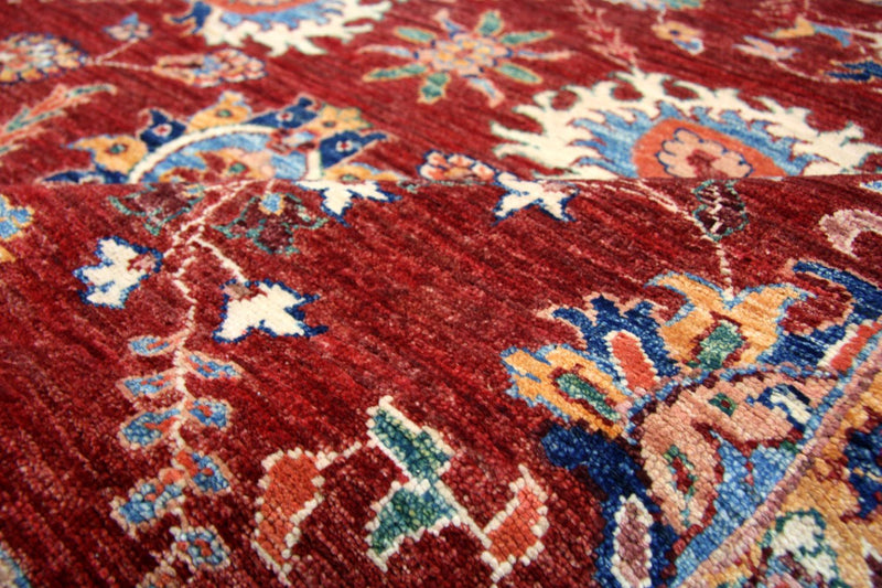 Dywan Zieglera - 311 x 205 cm - czerwony