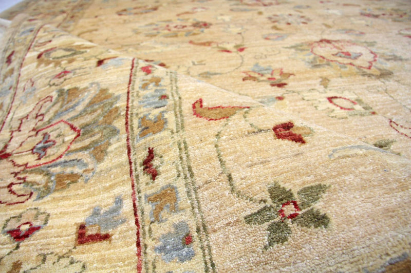 Dywan Zieglera - 303 x 214 cm - złoto