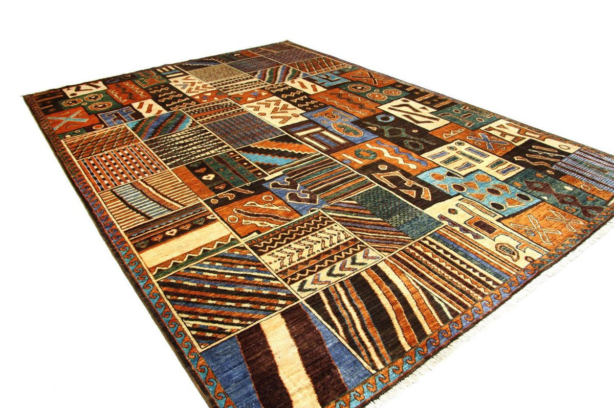 Dywan afgański - 305 x 220 cm - wielokolorowy