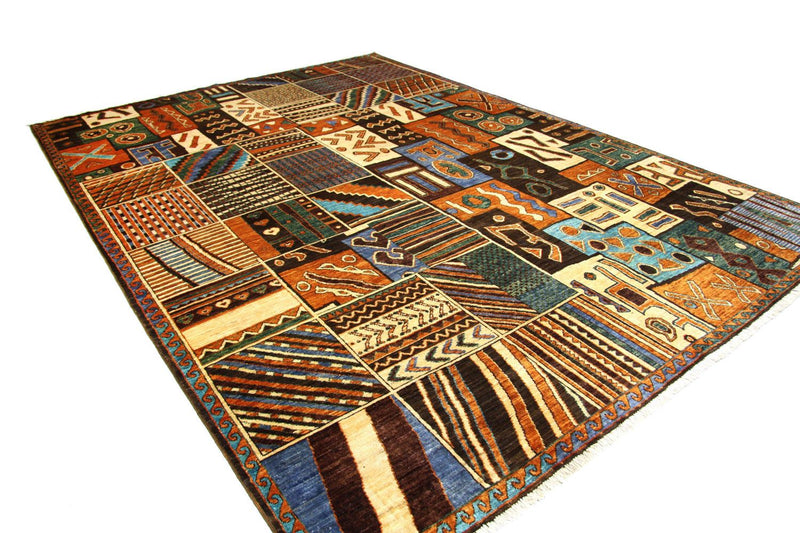 Dywan afgański - 305 x 220 cm - wielokolorowy