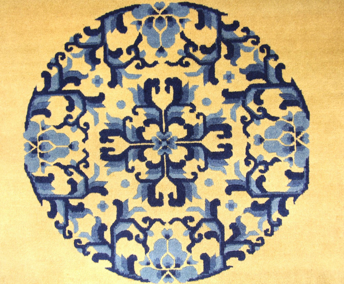 Dywan z Chin - 305 x 213 cm - złoto