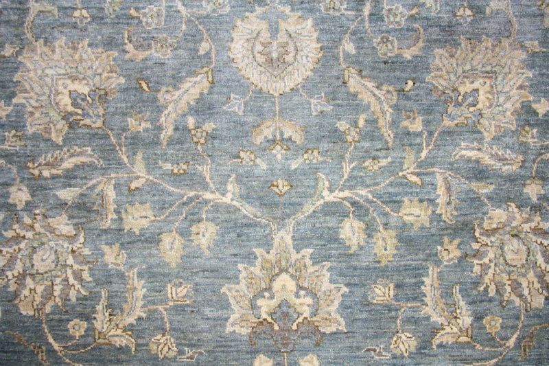 Dywan Zieglera - 288 x 208 cm - niebieski