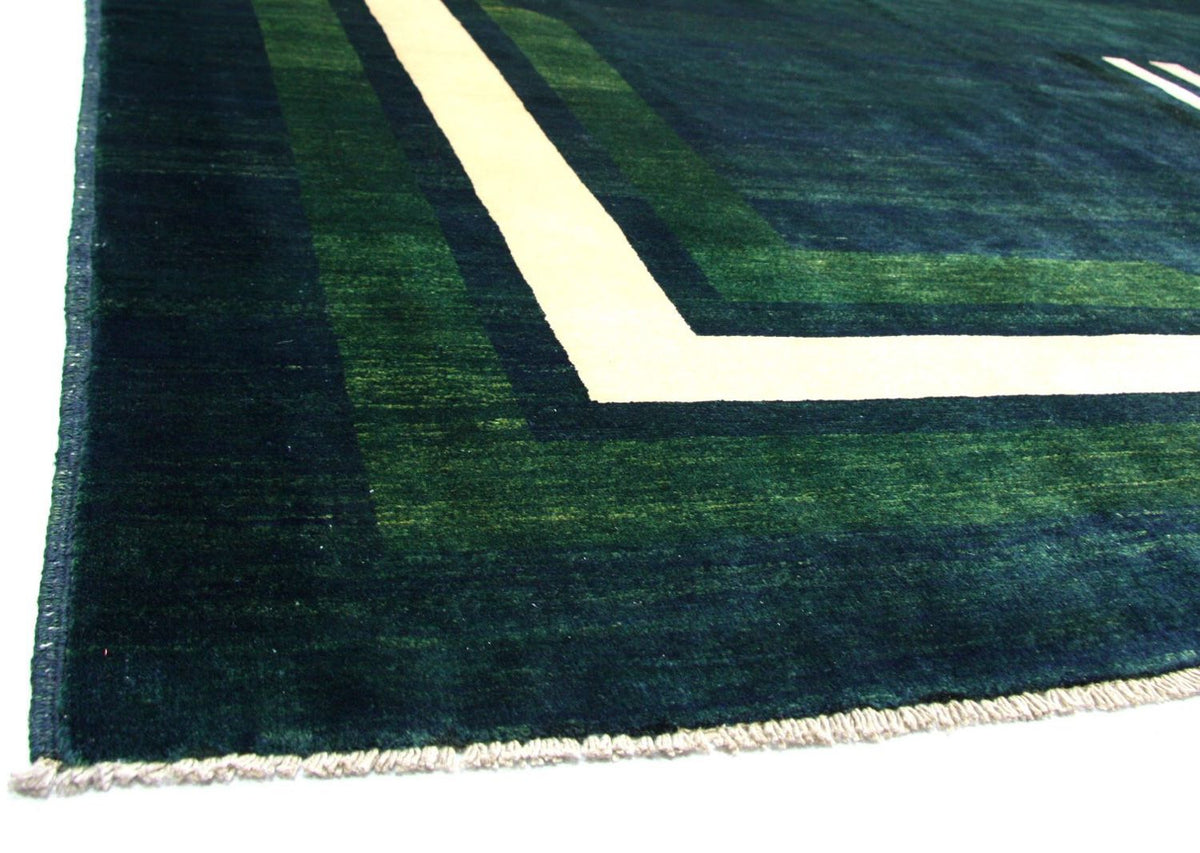 Dywan Ziegler - Modern - 298 x 204 cm - niebieski