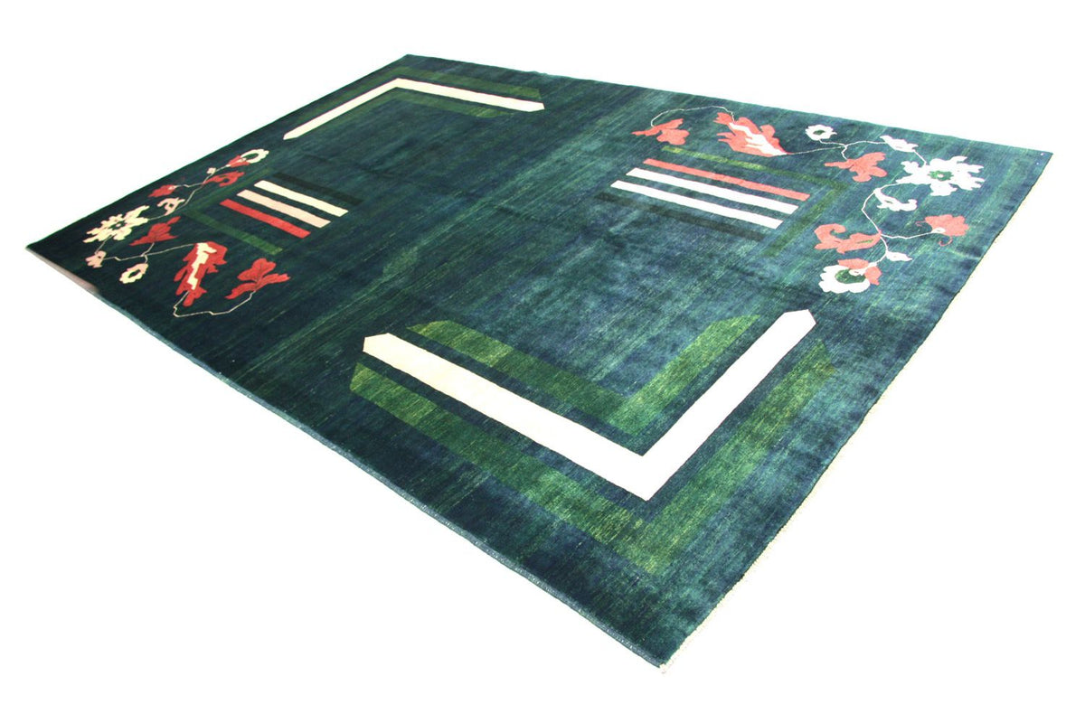 Dywan Ziegler - Modern - 298 x 204 cm - niebieski