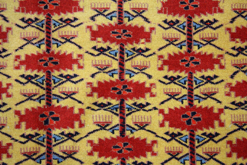 Afgański dywan - Bukhara - 298 x 200 cm - złoto