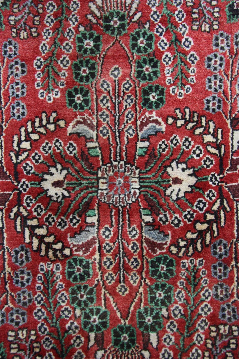 Biegacz Perski dywan - Nomadyczny - 453 x 90 cm - czerwony