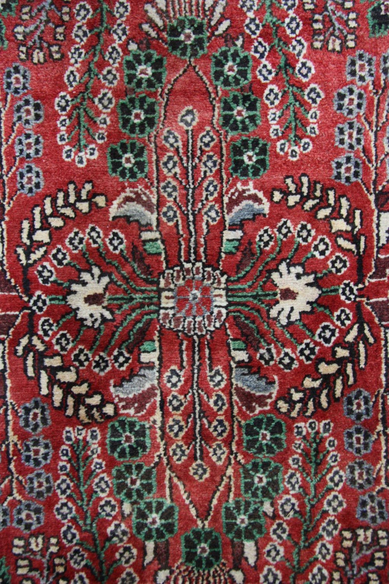 Biegacz Perski dywan - Nomadyczny - 453 x 90 cm - czerwony