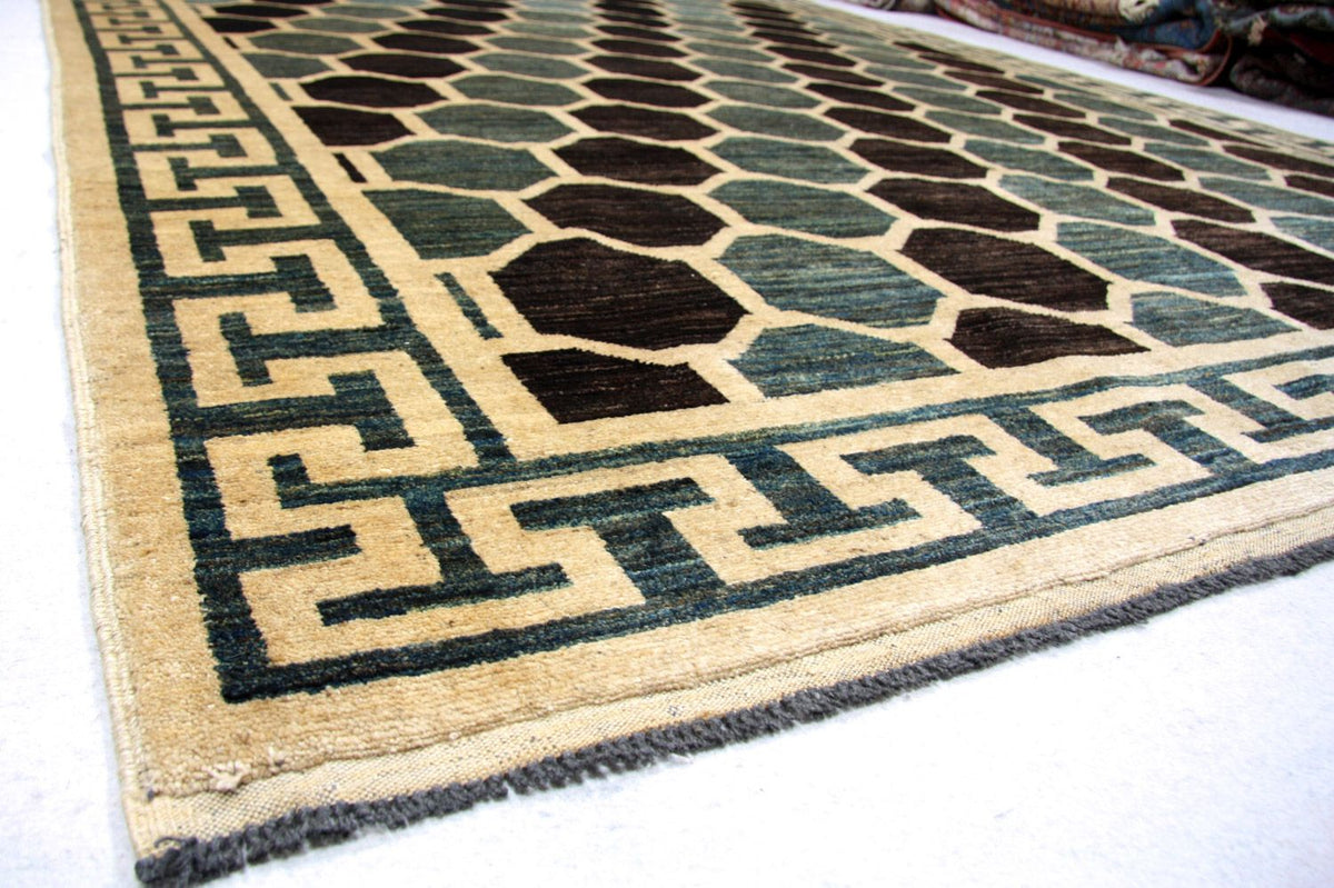 Dywan Ziegler - Modern - 261 x 207 cm - niebieski