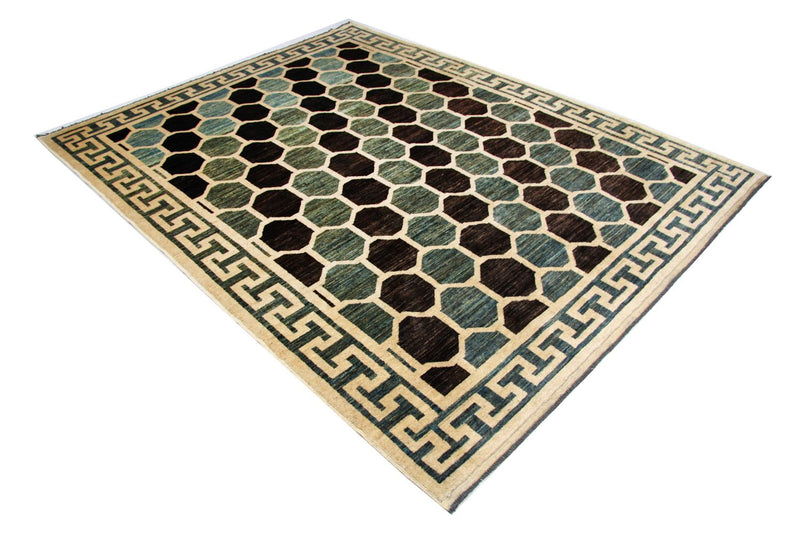 Dywan Ziegler - Modern - 261 x 207 cm - niebieski