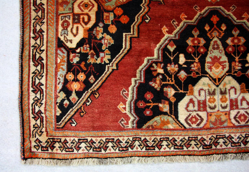 Perski dywan - Nomadyczny - 250 x 160 cm - czerwony