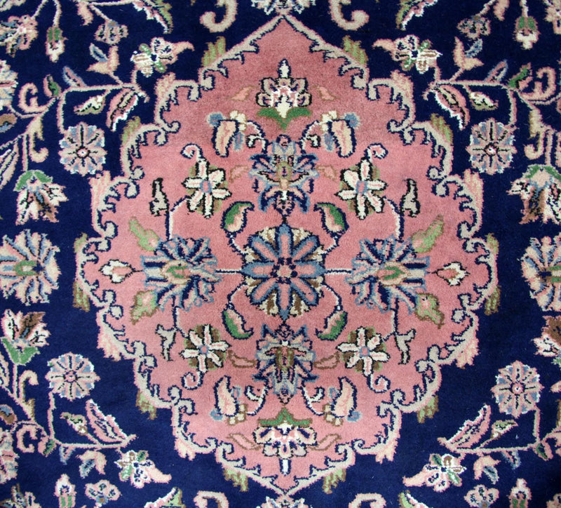 Dywan perski - Tabriz - 302 x 244 cm - niebieski