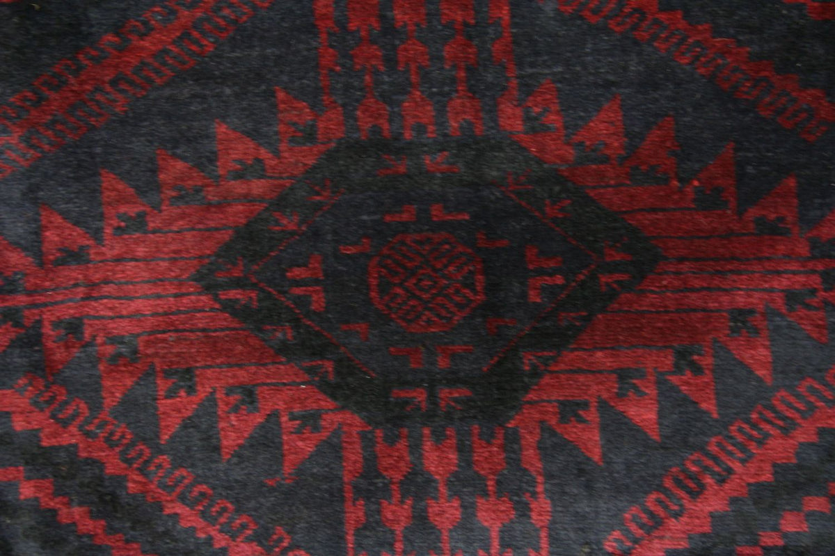 Dywan beludżycki - 270 x 136 cm - niebieski