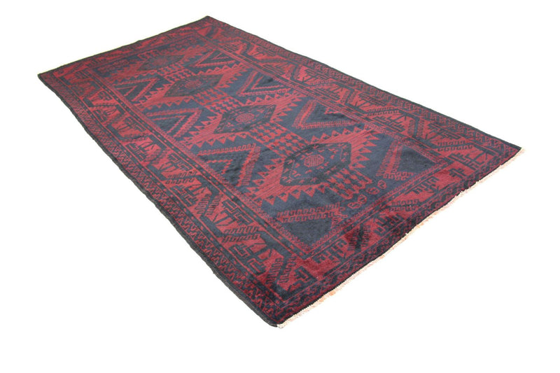 Dywan beludżycki - 270 x 136 cm - niebieski