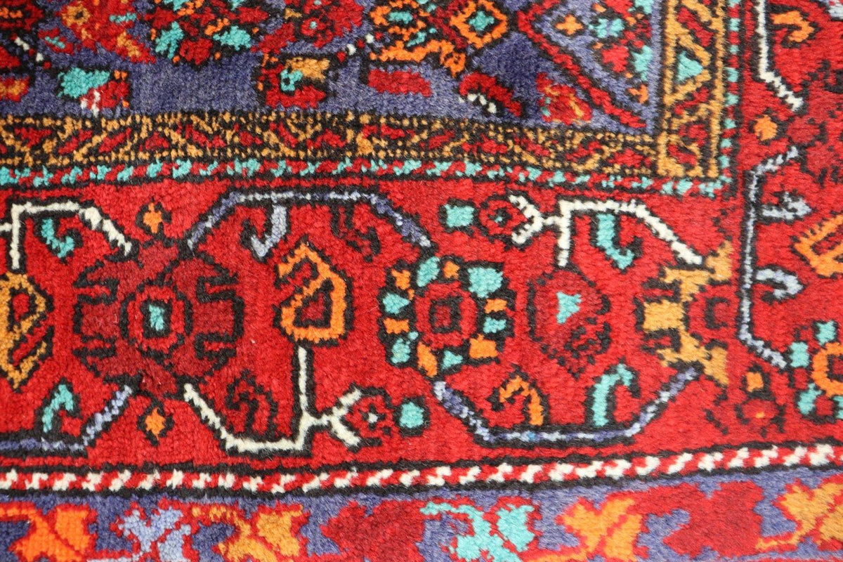 Perski dywan - Nomadyczny - 158 x 101 cm - niebieski