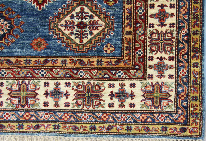 Dywan Zieglera kwadratowy  - 155 x 149 cm - niebieski