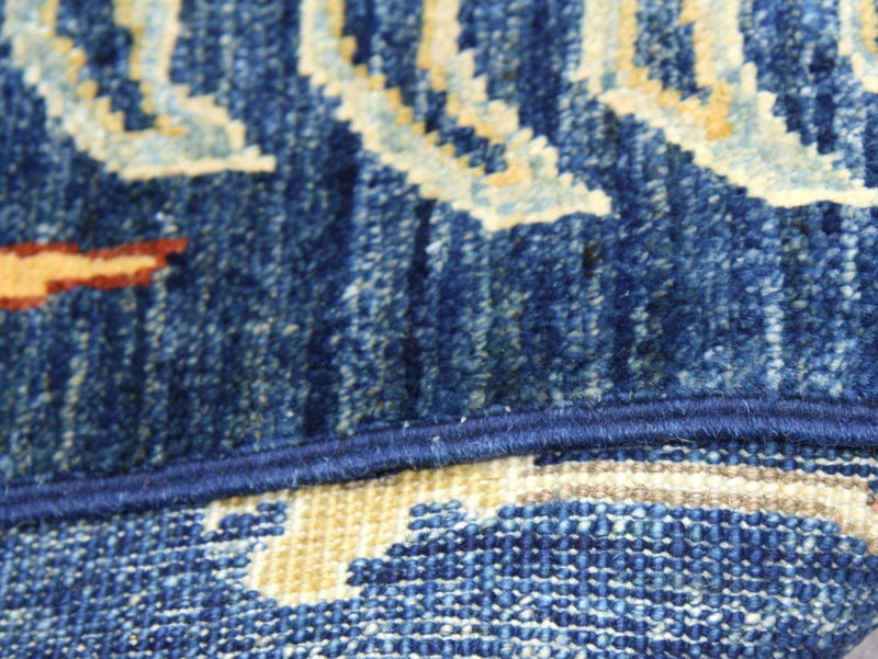 Dywan Zieglera - 362 x 277 cm - niebieski