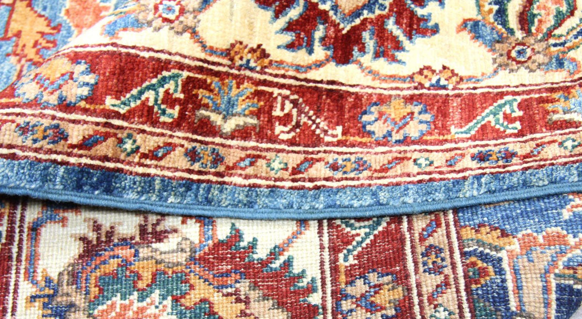 Dywan Zieglera - 304 x 249 cm - niebieski