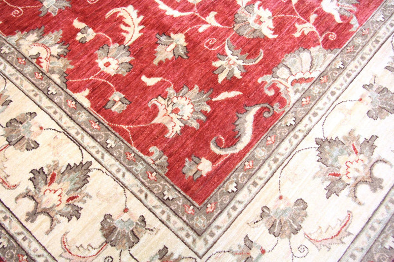 Dywan Zieglera - 375 x 281 cm - czerwony