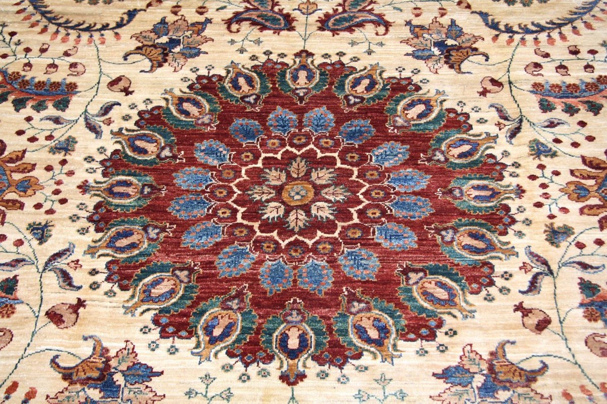 Dywan Zieglera - 299 x 250 cm - beżowy