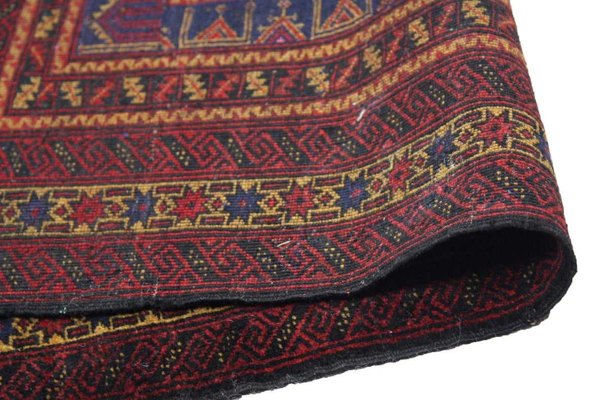 Dywan afgański - 152 x 95 cm - czerwony