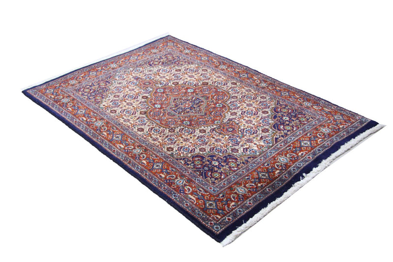 Dywan perski - Klasyczny - 137 x 100 cm - niebieski