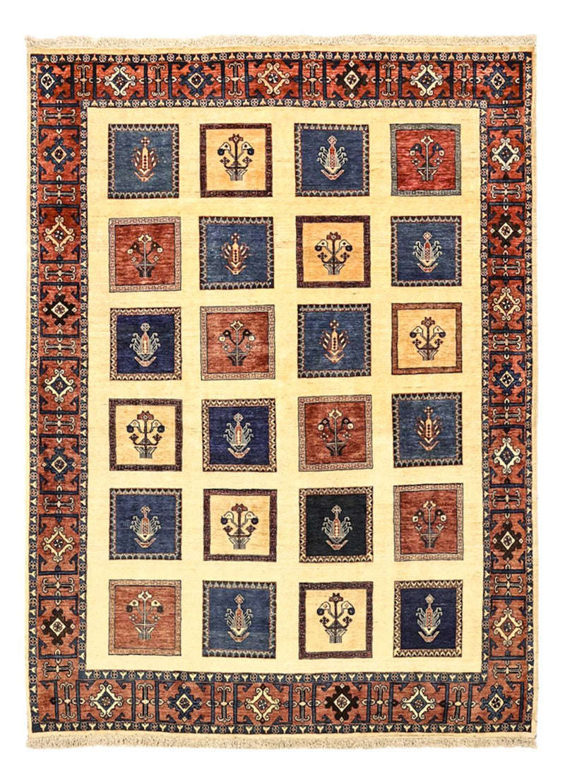 Dywan Gabbeh - Kashkuli perski - Royal - 205 x 152 cm - wielokolorowy