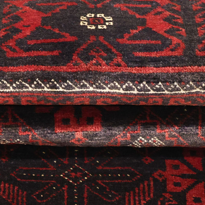 Biegacz Dywan beludżycki - 193 x 104 cm - ciemna czerwień