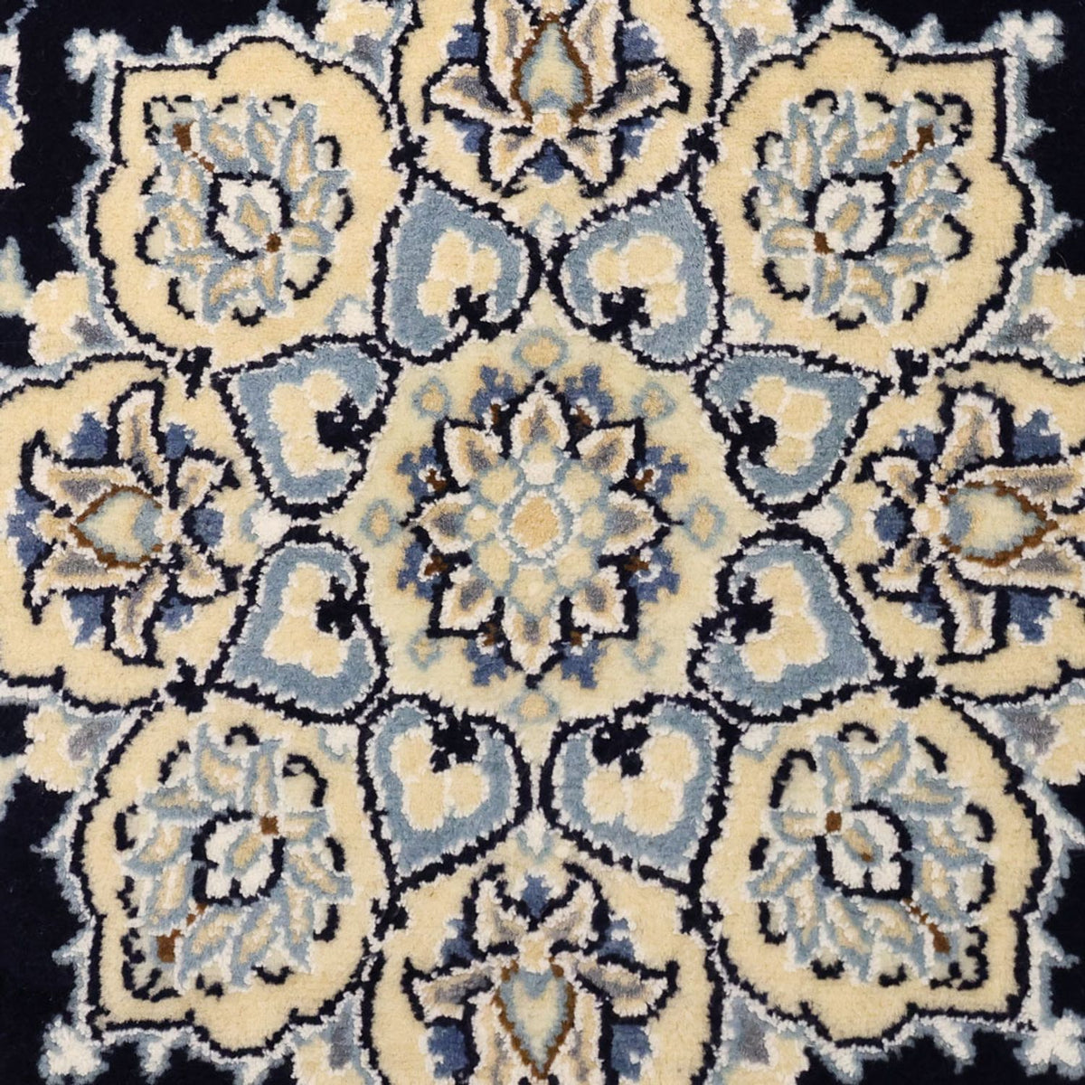 Dywan perski - Nain - Królewski - Royal - 136 x 89 cm - ciemnoniebieski