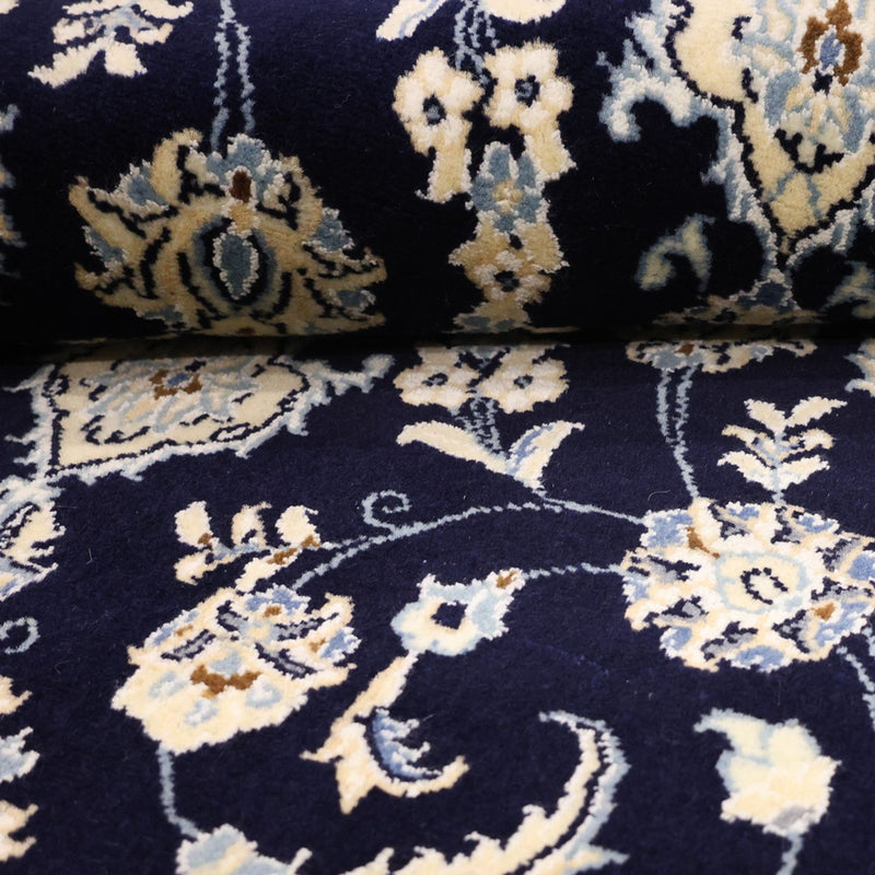 Dywan perski - Nain - Królewski - Royal - 136 x 89 cm - ciemnoniebieski