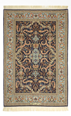 Dywan perski - Isfahan - Premium - Naszyjnik z jedwabiu - 170 x 112 cm - ciemny beż