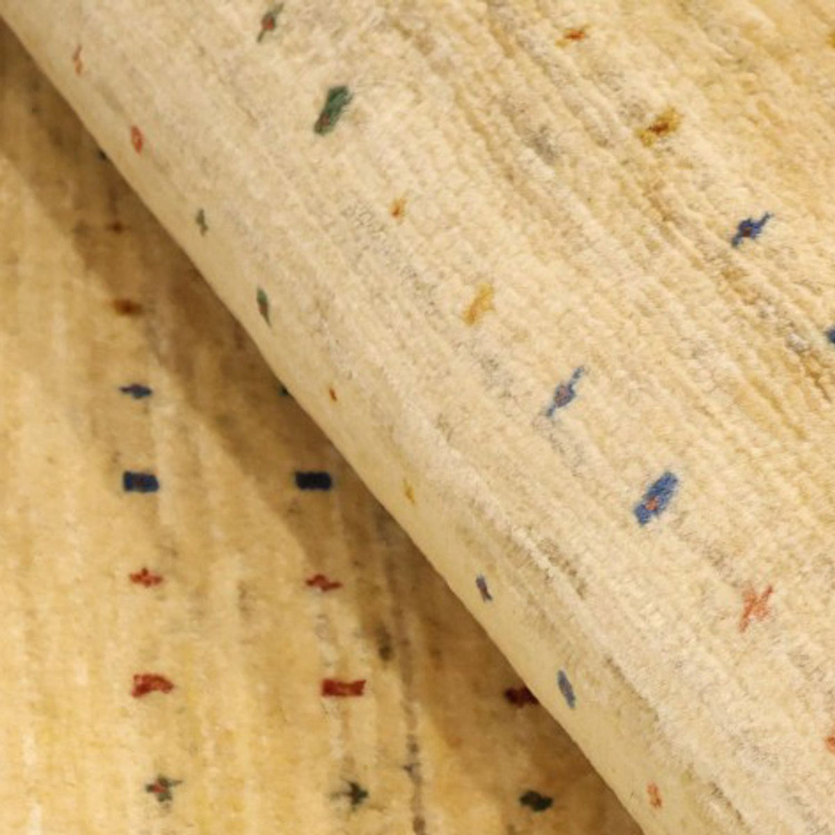 Dywan Gabbeh - Kashkuli perski - 174 x 115 cm - jasny beż