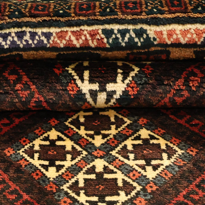 Biegacz Dywan beludżycki - 230 x 120 cm - brązowy