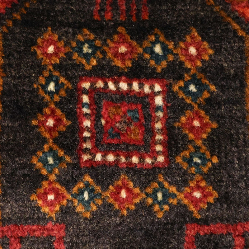 Biegacz Dywan beludżycki - 292 x 103 cm - ciemna czerwień