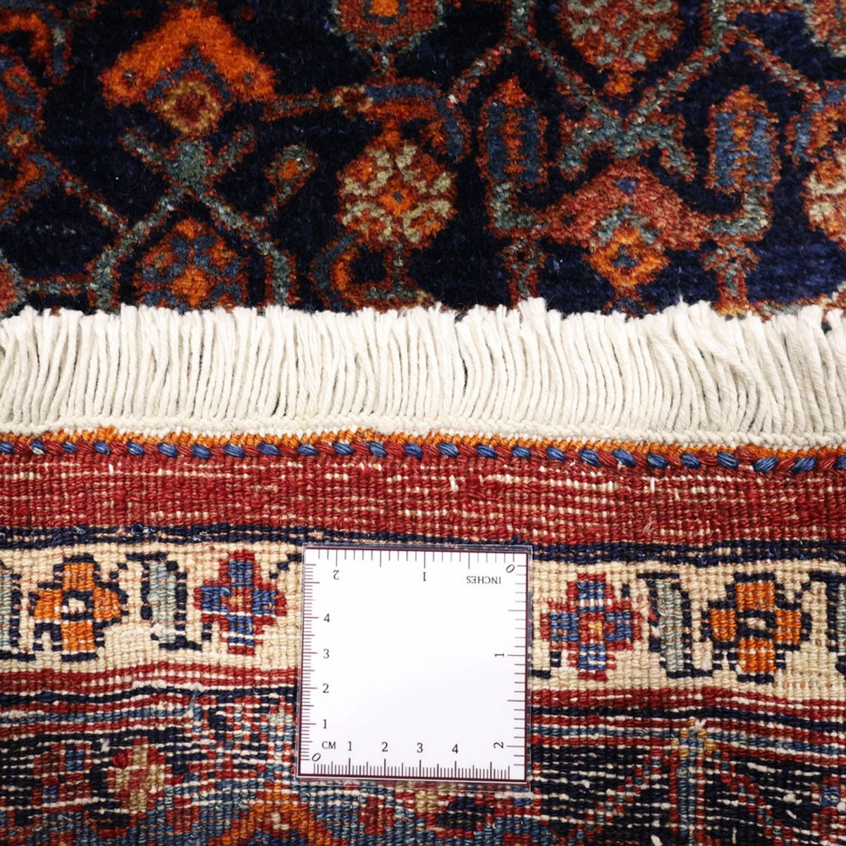 Dywan perski - Bijar - 257 x 143 cm - ciemna czerwień