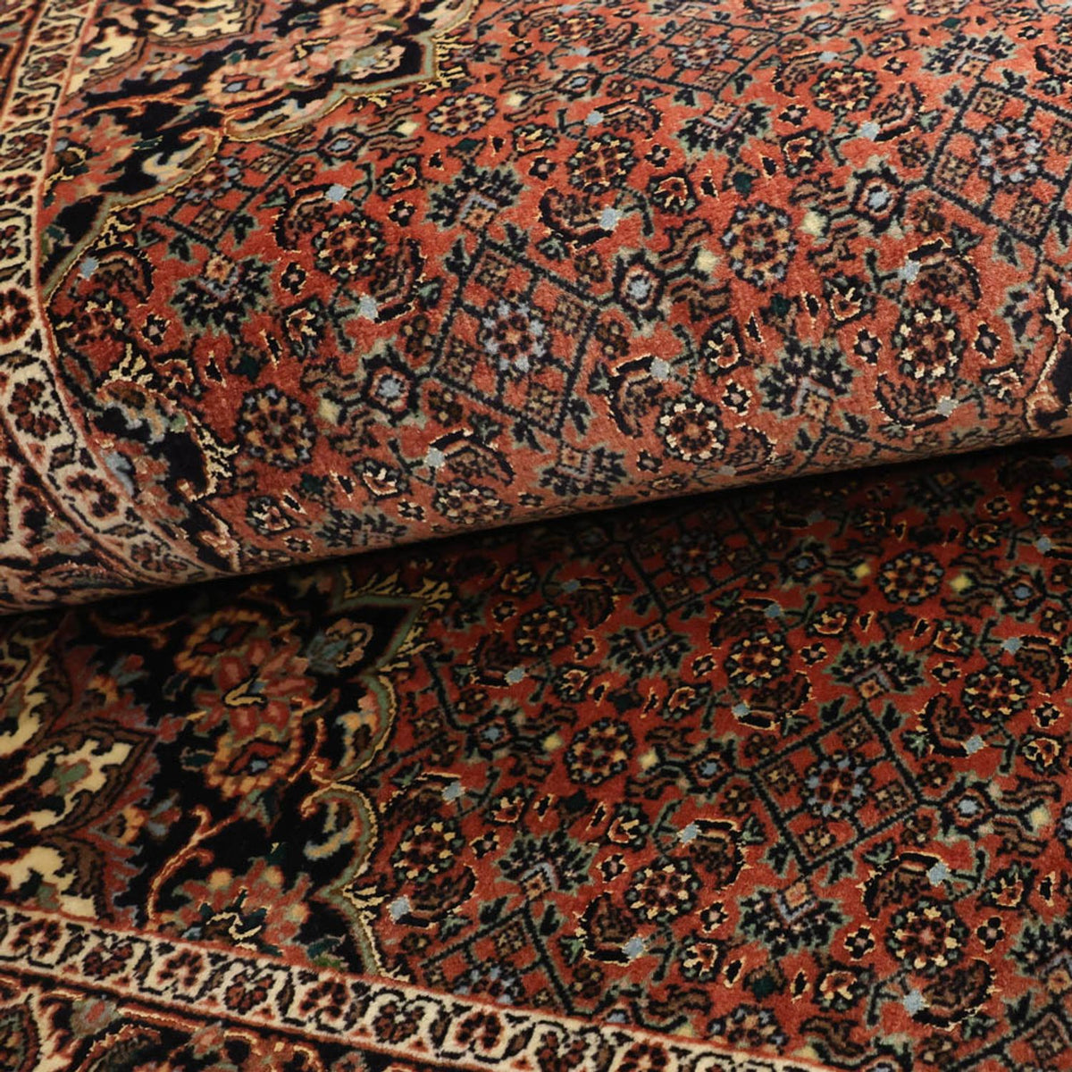 Dywan perski - Bijar - Royal - 152 x 89 cm - ciemny beż