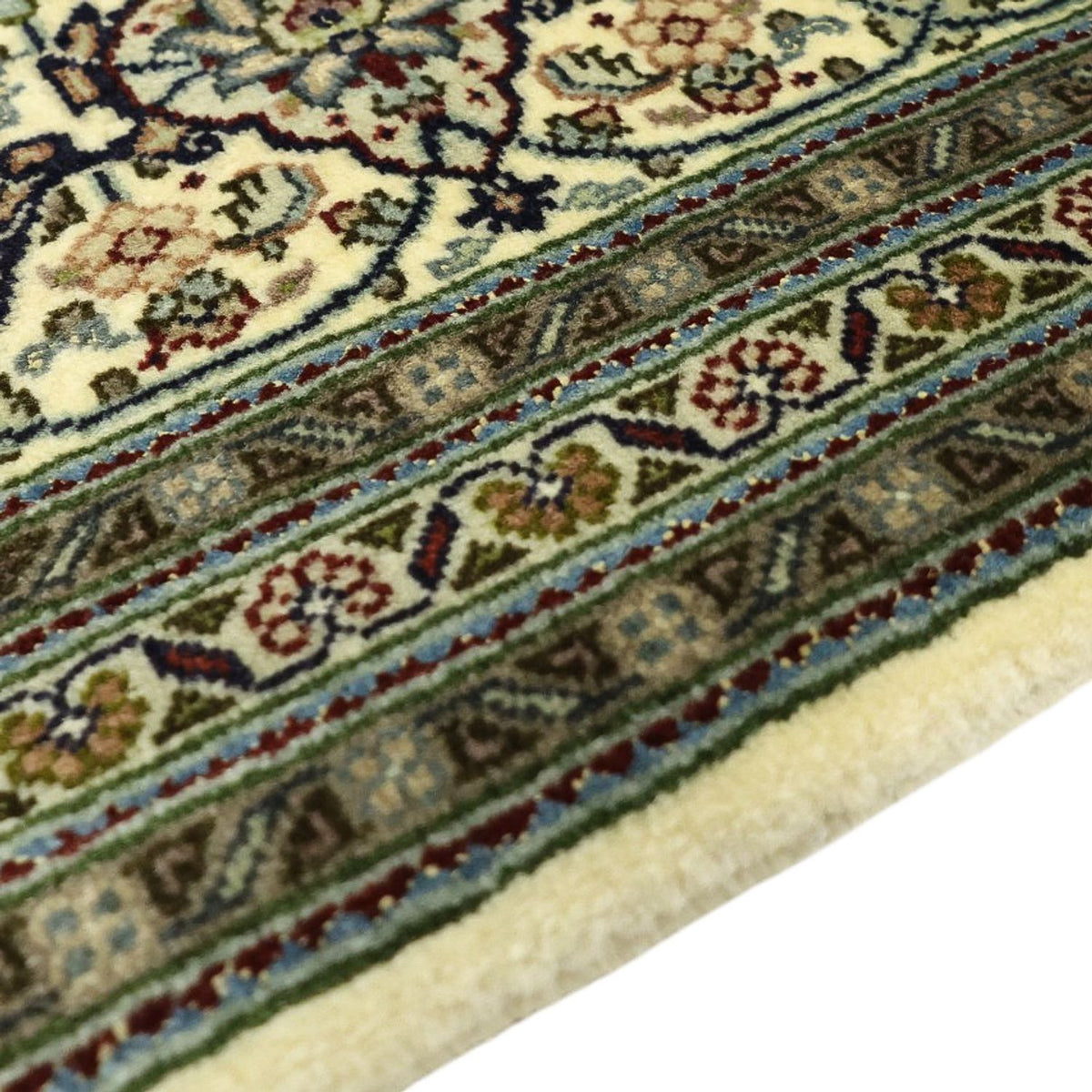 Dywan perski - Tabriz - Królewski - Royal - 309 x 199 cm - srebrny