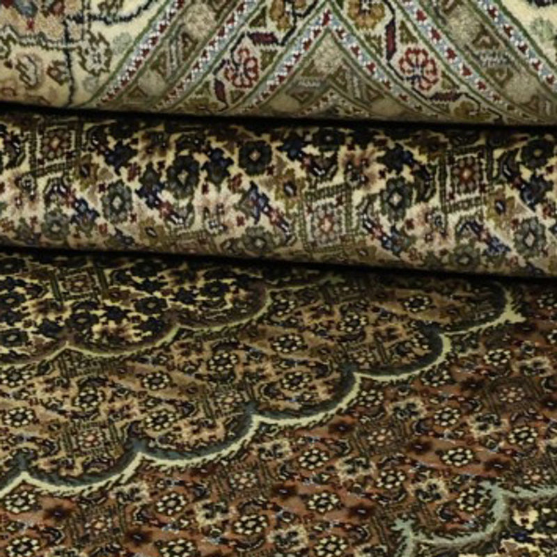 Dywan perski - Tabriz - Królewski - Royal - 309 x 199 cm - srebrny