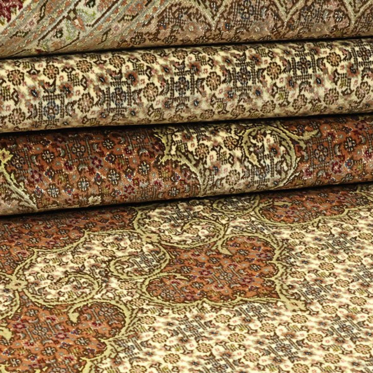 Dywan perski - Tabriz - Królewski - Royal - 305 x 200 cm - piaskowy